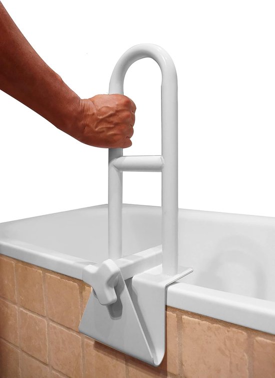 Einstiegshilfe Für Badewannen (badewannen Mit Glattem Rand ≥ 8 Cm), Badewannengriff, Haltegriff Für Senioren, Haltegriff Für Badewanne, Badewannengriff Zur Unterstützung