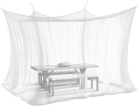 Moskitonetz 300 X 300 X 250 Cm - Weiß