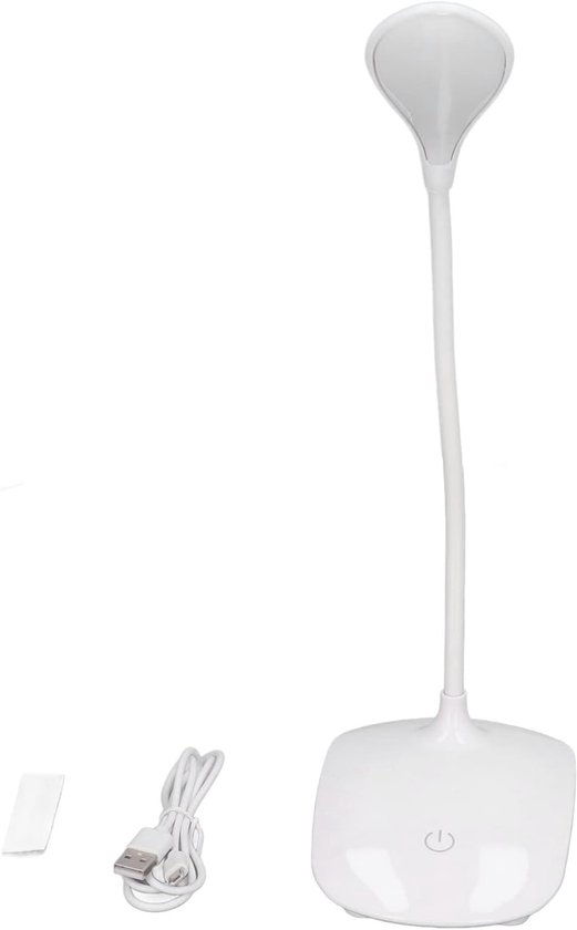 Tageslicht-hobbylampe Hobbylampe Stehlampe Mit Tageslicht Schreibtischlampe Dimmbar Leselampe Nachtlicht Wiederaufladbar Weißes Licht Weiß Ein