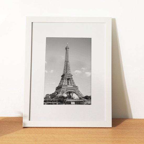 Set Aus Zwei Bilderrahmen, Maße 29,7 X 42 Cm (a3-format), Geeignet Für Fotos, Bilder, Poster, Collagen Usw., Weiß