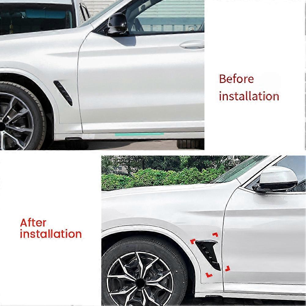 Luftauslassblenden Für Den Vorderen Kotflügel Für Bmw X3 G01 X4 G02 Ab 2018, Styling-elemente, Kotflügelentlüftung, Carbonfaser