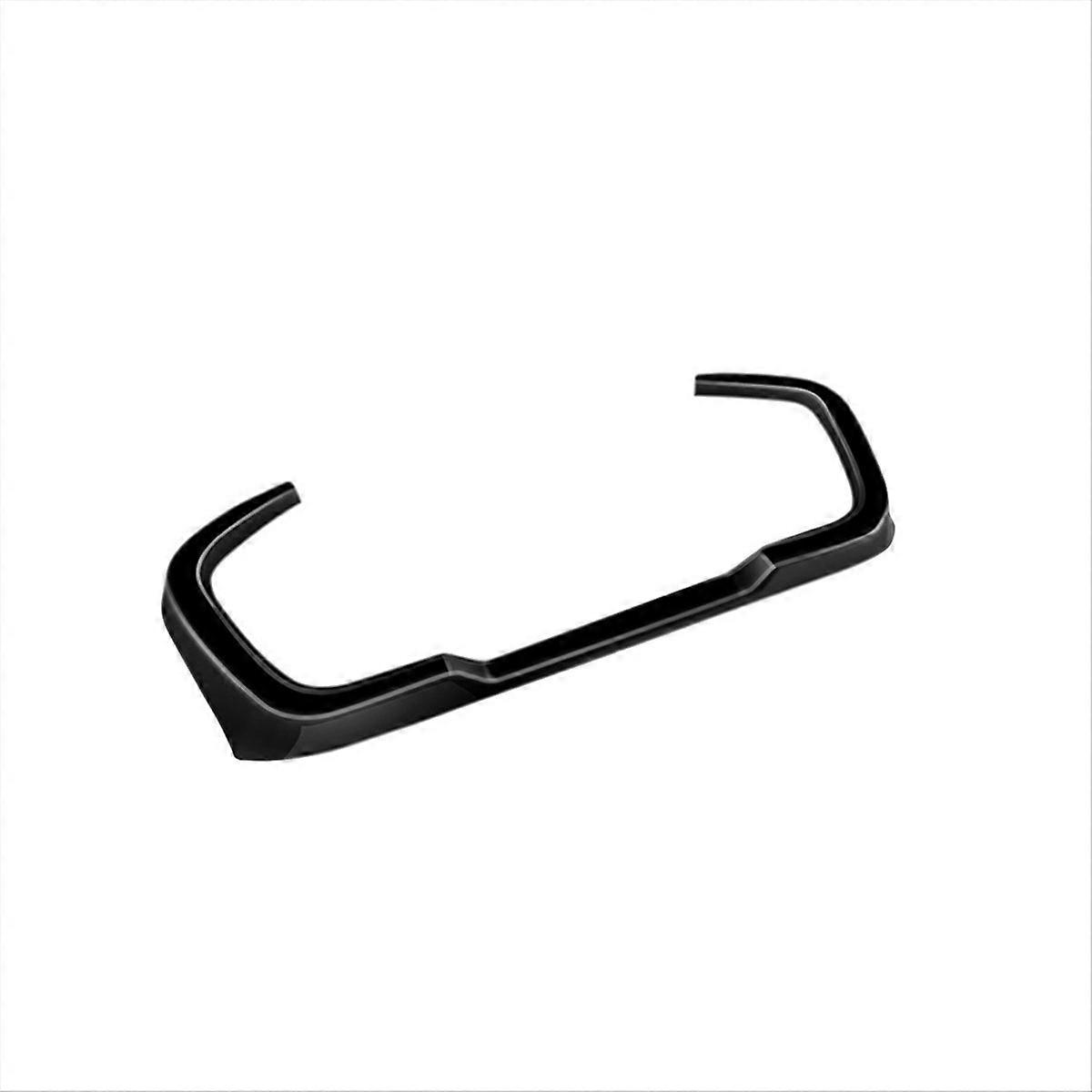 Selbstklebende Zierleiste Für Den Rahmen Der Instrumententafel (für Rechtslenkerfahrzeuge), Glänzend Schwarz.