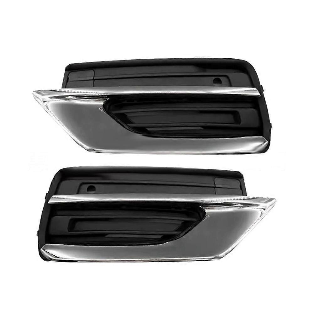1 Paar Untere Frontstoßstangen-ziergitter Für Volvo Xc90 2019-2022, Chrom, Teilenummern 31663515 Und 31663514 Sowie Teilenummern 31663539 Und 31663540.