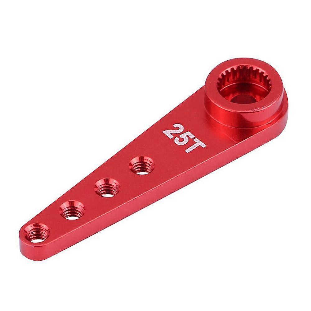 Wpl1627r Lenkarm Aus Metall Mit 25 Zähnen Für Rc-cars Im Maßstab 1:16 (rot)