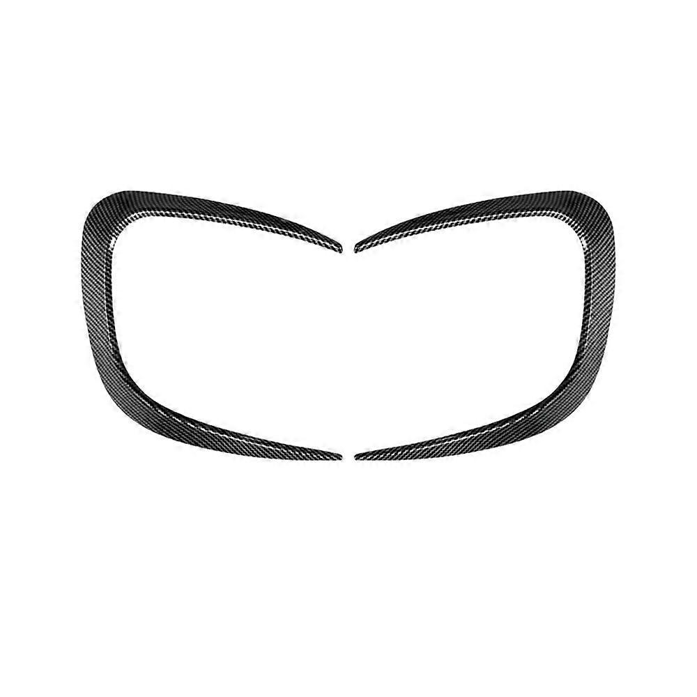 Frontstoßstangengrill-zierleiste Für Mini Cooper Jcw F55 F56 F57 2014-2021, Spoilerstangenabdeckung, Zierleistenverlängerung Aus Kohlefaser.