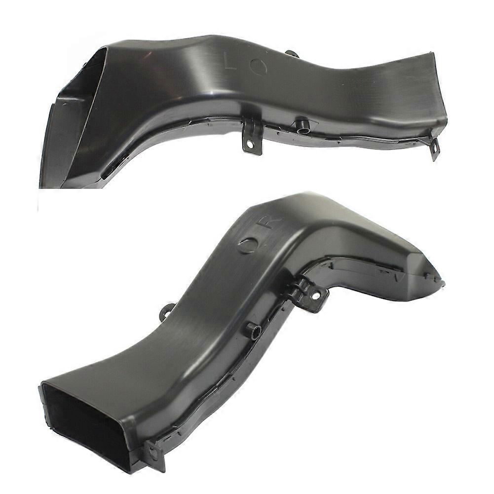 1 Paar Vordere Linke Und Rechte Lufteinlasskanäle Für Den Kühler, Schwarzer Kunststoff, 51748054229 51748054230 Für Bmw 3er F30 F31