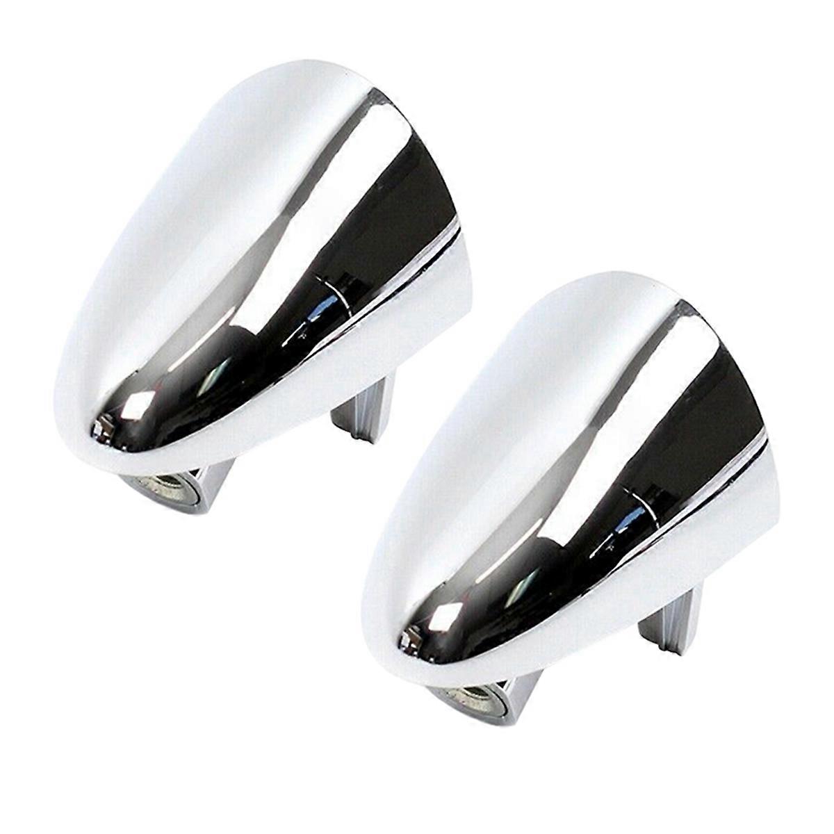 82662-3w030 2 Stück Türgriffabdeckung Außen Rechts, Kompatibel Mit 3,3-liter-dohc-v6-motor (2016), Chrom-optik, Abs