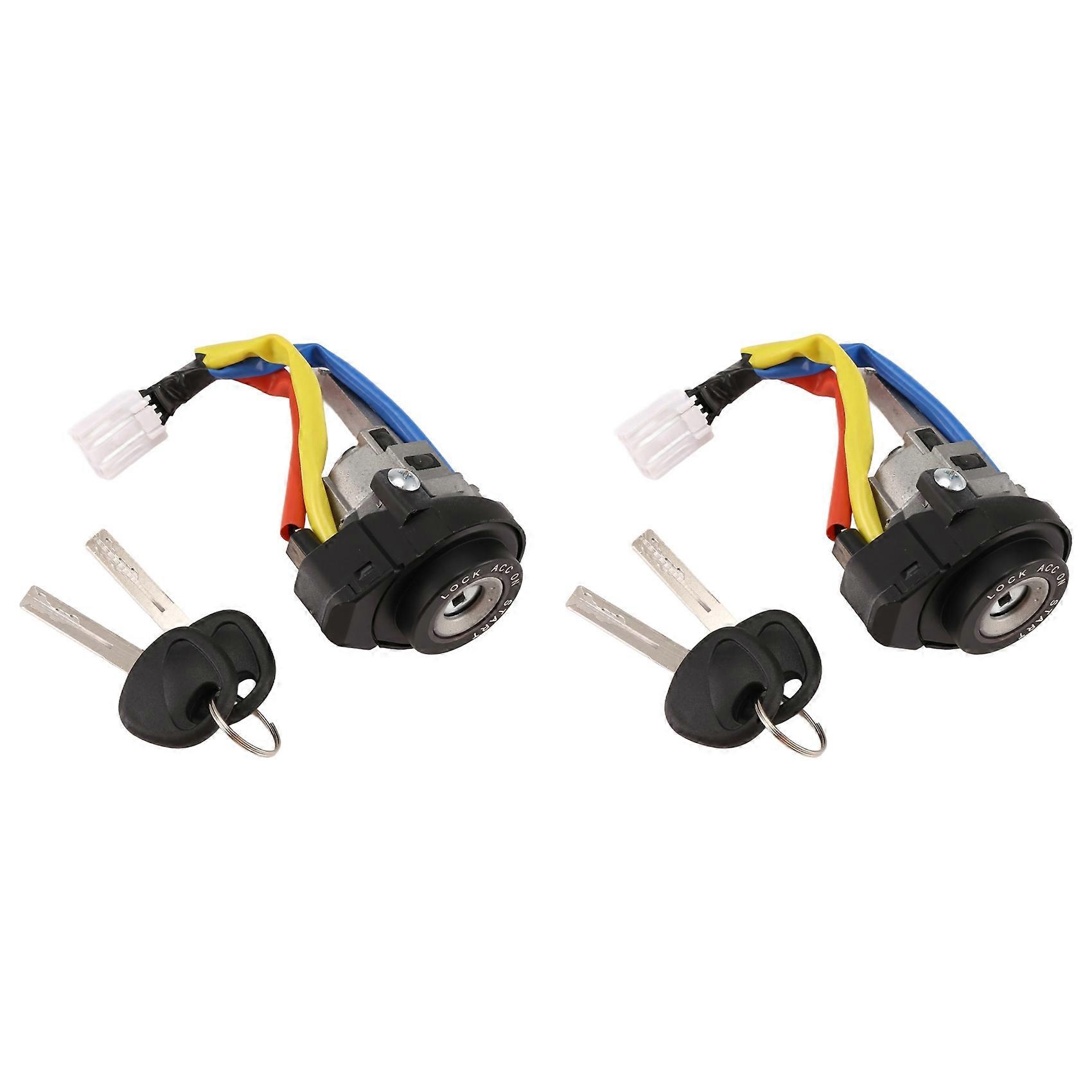 2 Zündschlosszylinder Und Schlüssel Für Hyundai Sonata 2015-2019 Zündschalter 81900c1b00 81900-c1b00