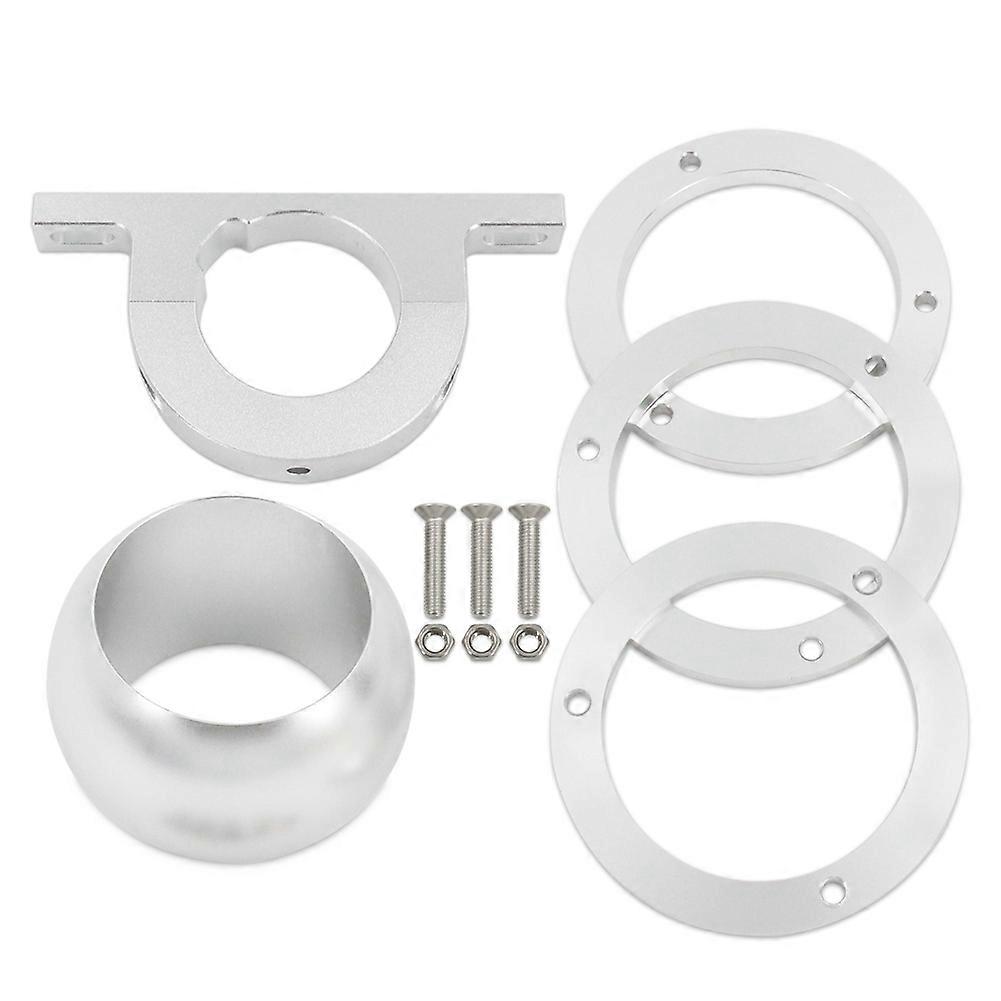 2"-drehfuß Zur Bodenmontage Und 2"-lenksäule Aus Poliertem Aluminium Mit Keilnut.