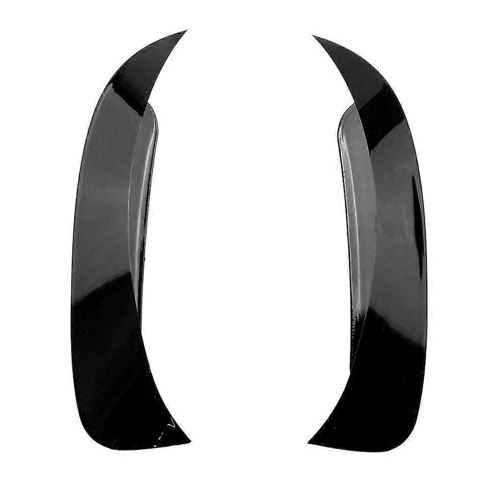 Heckstoßstangen-lüftungsgitter-set In Schwarz Glänzend Für Mercedes-benz Gla 200 250 X156 Gla45 Amg 2013-2018