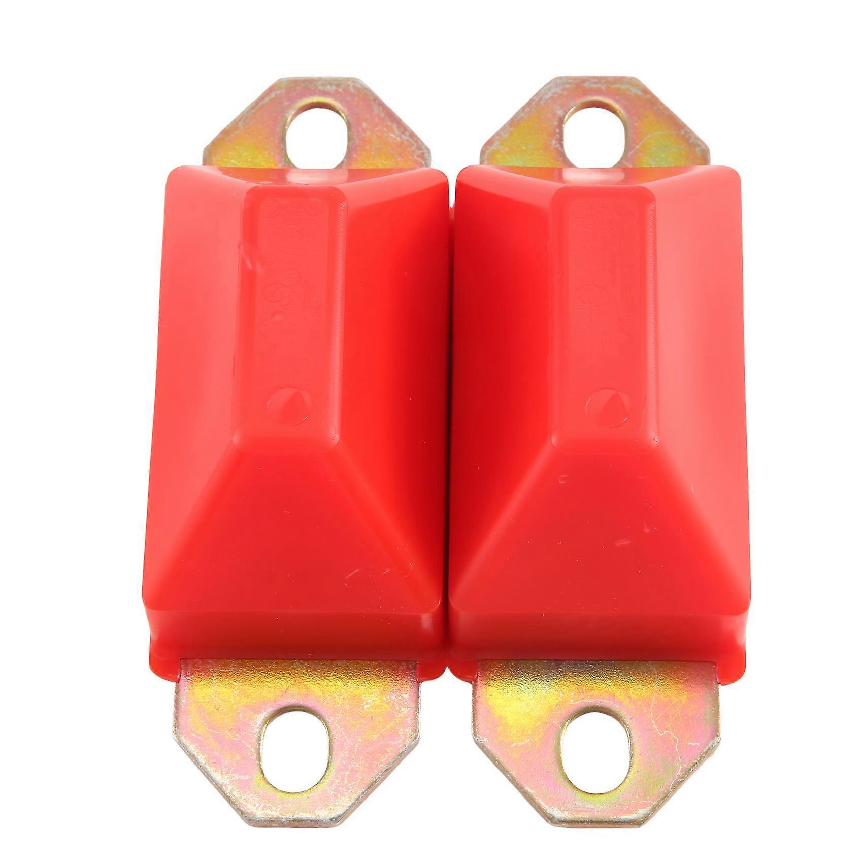 Polyurethan-anschlagpuffer-set Für Die Hinterachse Von Camaro/firebird (1982-2002) Mit 17-zoll-rädern, Rote Farbe.