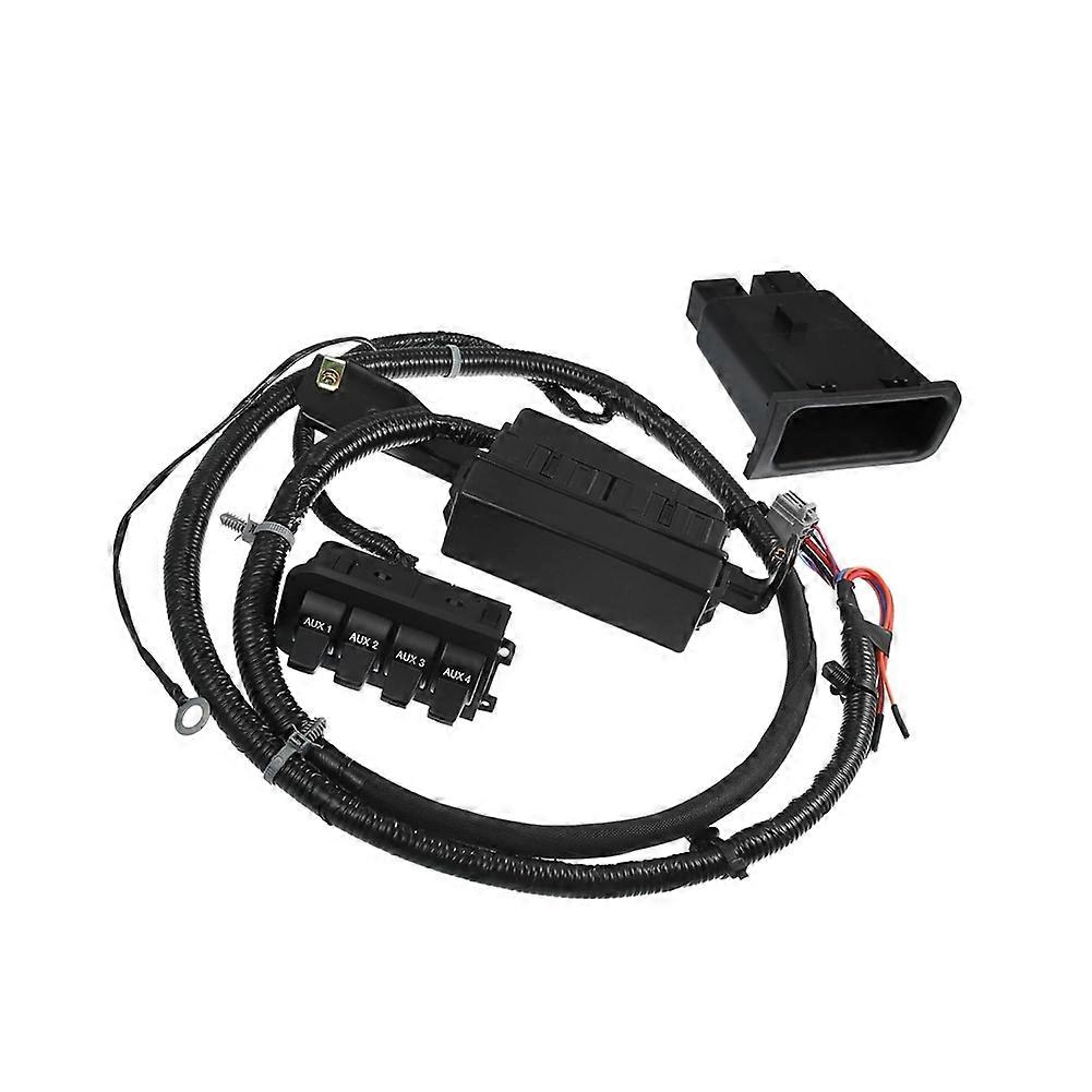 5c3z-14a303-aa Integriertes Armaturenbrett-zusatzschalterpanel-kit Für Ford F250 F350 F450 F550 2005-2007, Schalterkasten-kabelbaum