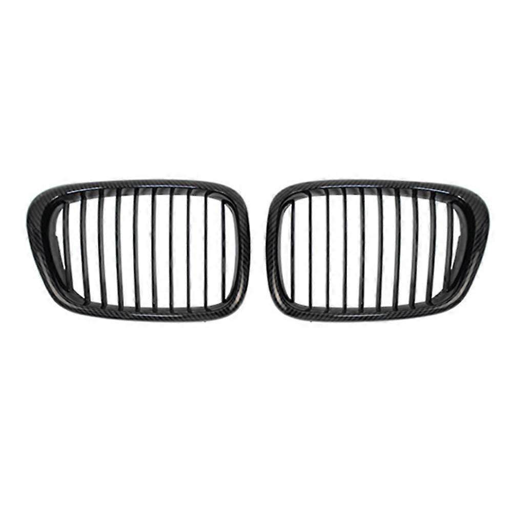Frontgrill In Carbonfaser-optik Für Bmw 525i 528i 530i 540i M5 E39 1999-2003. Autozubehör.