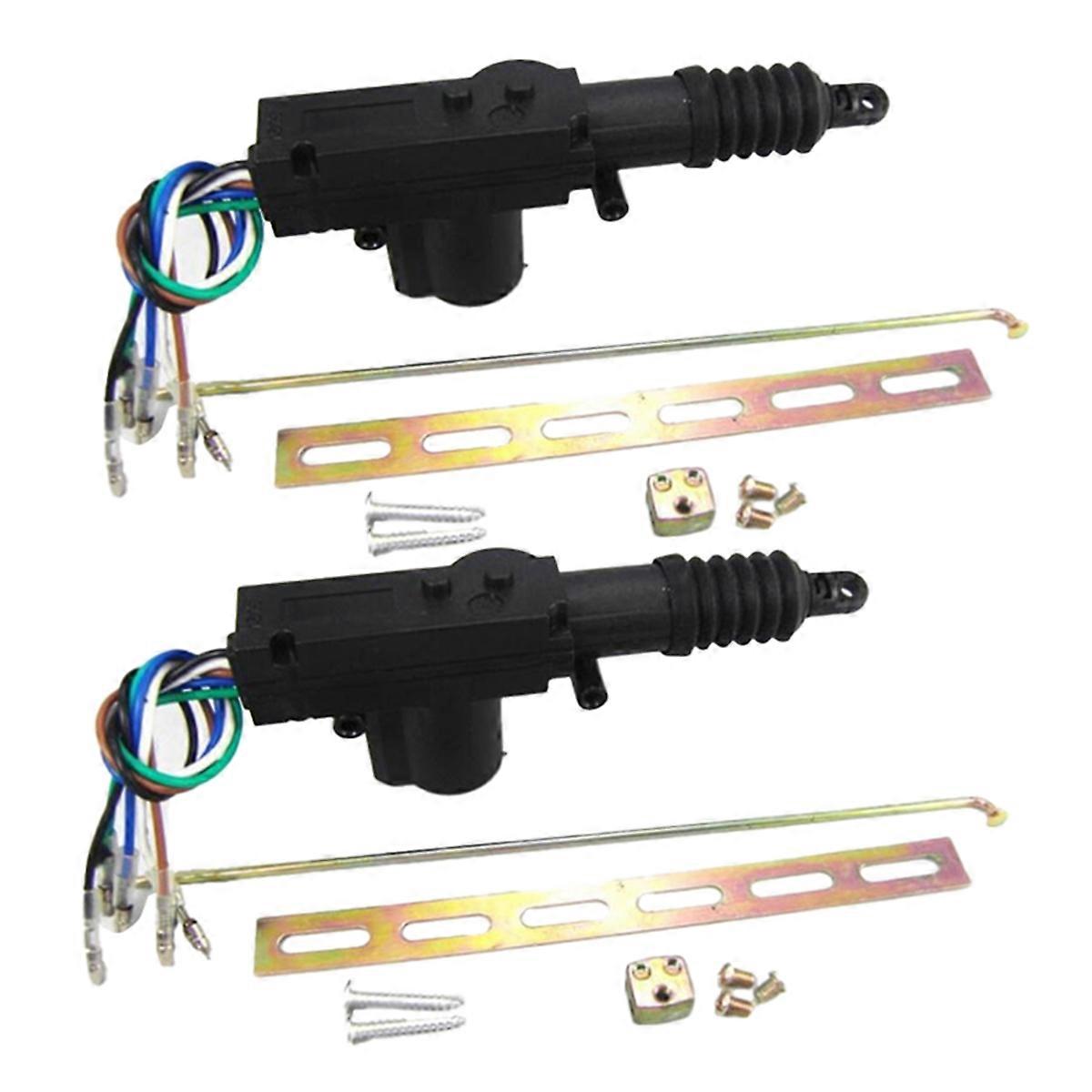 Universeller Elektrischer Zentralverriegelungsaktuator Mit 5 Drähten Für Pkw, 12 V, Hochleistungs-verriegelungssystem, Einzigartiges Set.