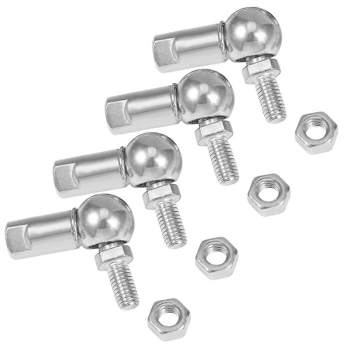 Cs8, Kugelgelenklager Mit Bolzen, Kohlenstoffstahl M5 X 0,8 Mm, Rechtsgewinde, 4 Stück, Pendelkugellager