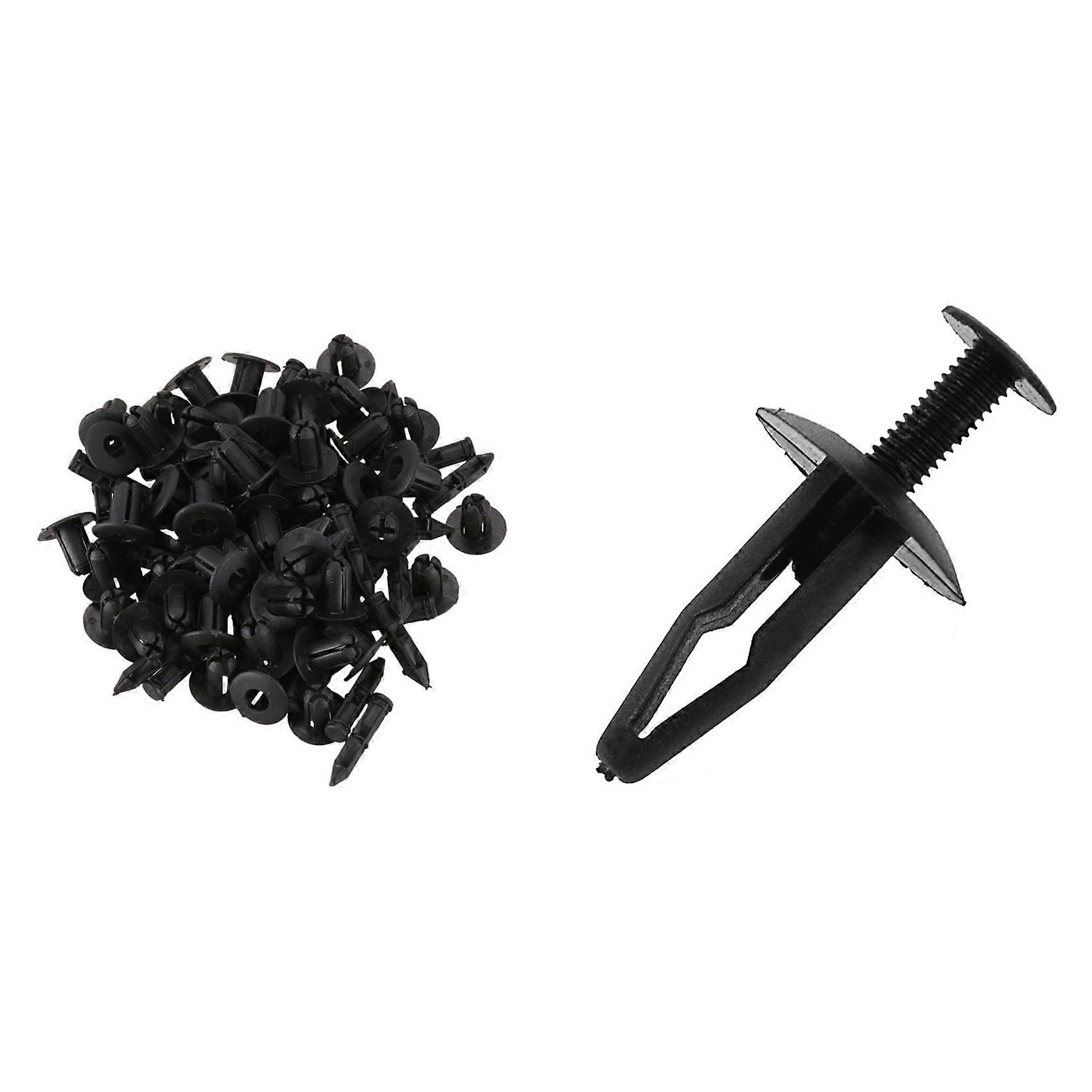 50 Kunststoffnieten Für Auto-schnappverschlüsse (6 Mm X 12 Mm) Und 25 Kunststoffnieten Für Auto-stoßstangen-schnappverschlüsse (32 Mm)