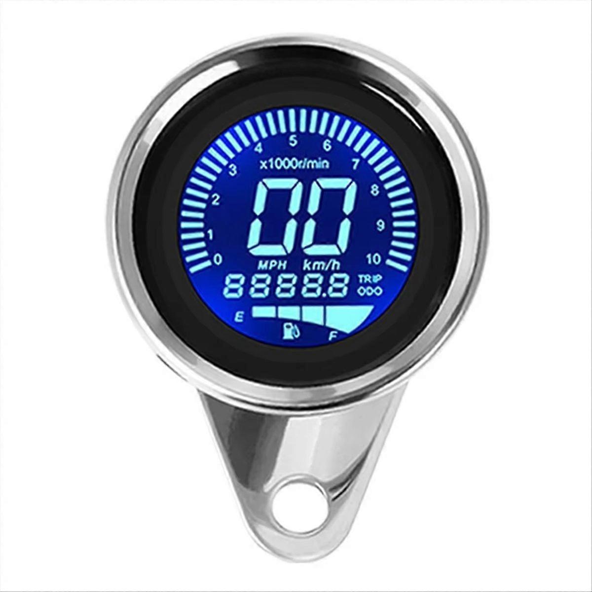 Digitaler Motorrad-tachometer Mit Kilometerzähler, Nachtlicht, A