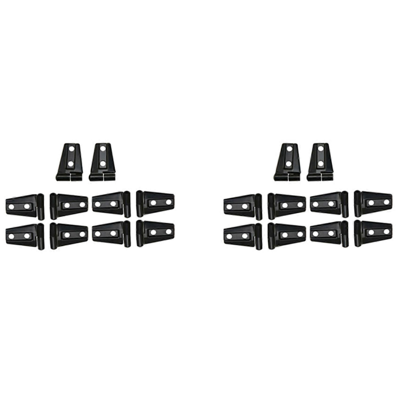 20 Motorhauben- Und Türscharnierabdeckungen Für Jeep Wrangler Jk Jku 2007-2017 (autozubehör)