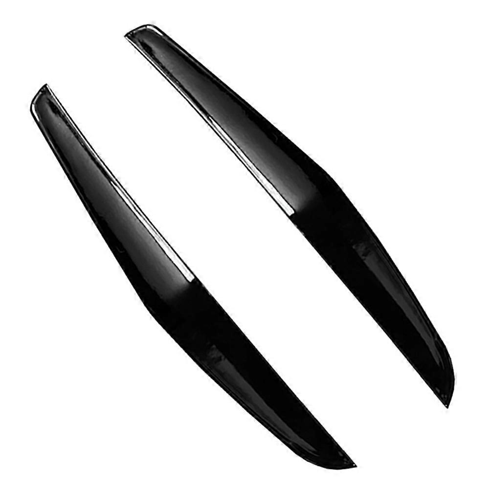 Frontspoilerlippe Mit Luftleitblech, Bodykit Für Honda Civic Fk8 Si Type-r 2019-2021, Glänzend Schwarz.