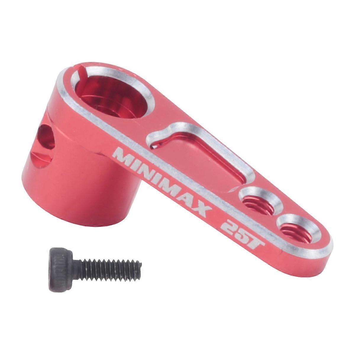 25t Cnc-gefräste Servohebel Aus Aluminium Für Trx4 Rc, Rot