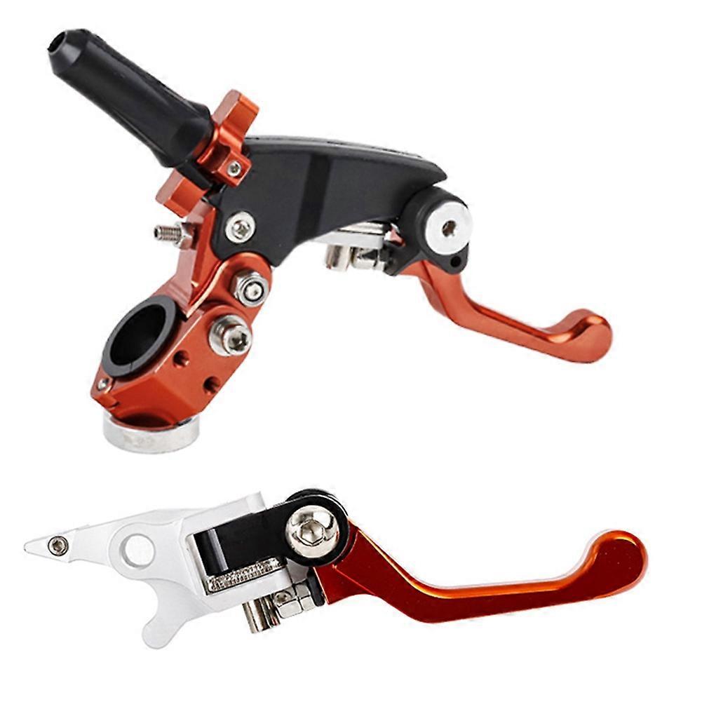 Asv Klappbarer Kupplungs- Und Handbremshebel Für Cqr Crf Yzf Offroad-motorräder (modifikation, Orange)