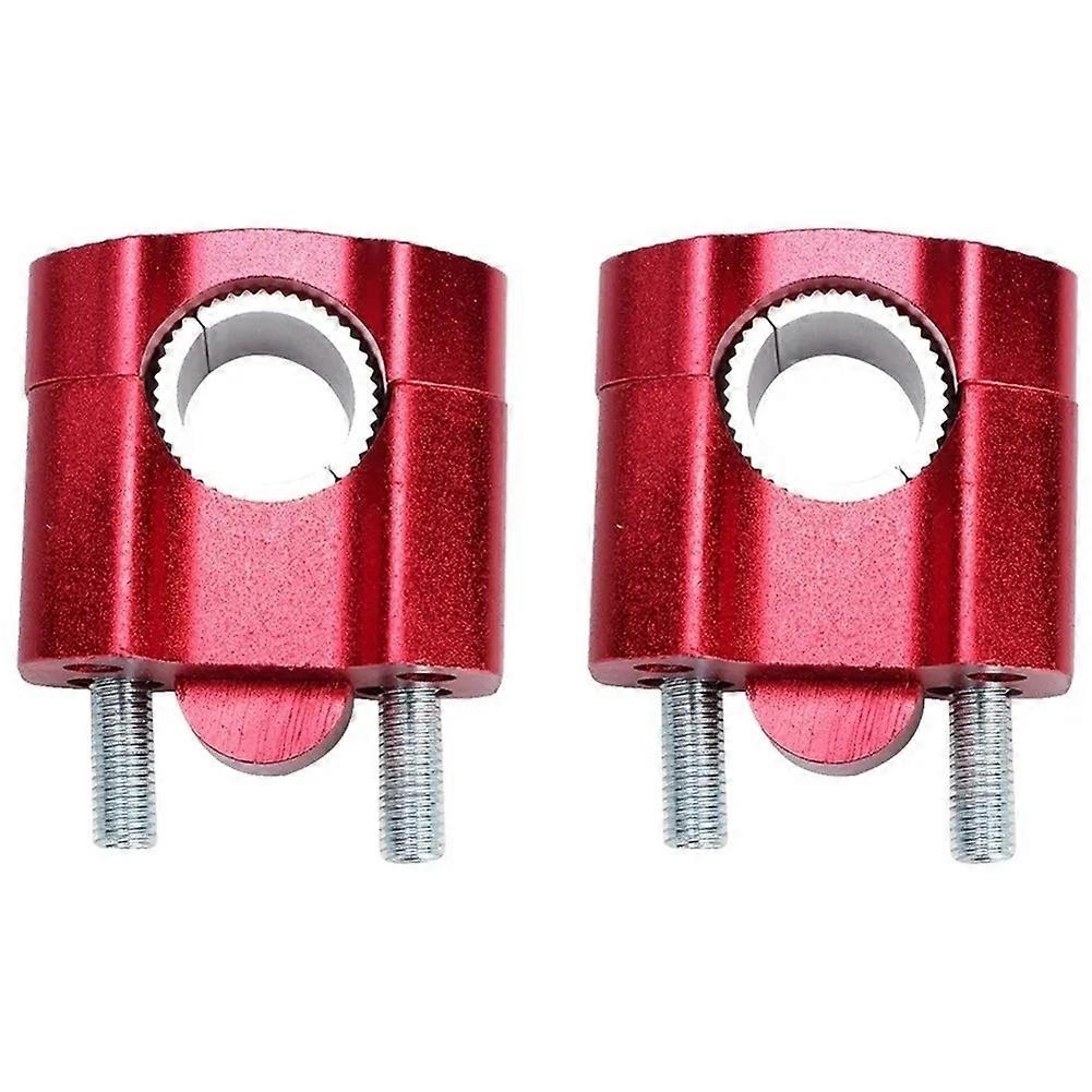 Gefräster Aluminium-lenkererhöhungs-montageklemmenadapter Für Pit Dirt Bike, Rennrad, Enduro Und Supermoto.