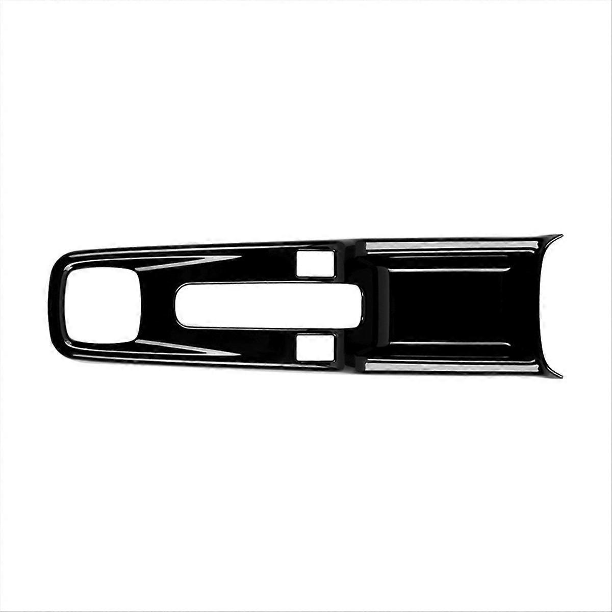 Selbstklebende Zierleiste Für Den Suzuki-handbremshebel, Glänzend Schwarz.