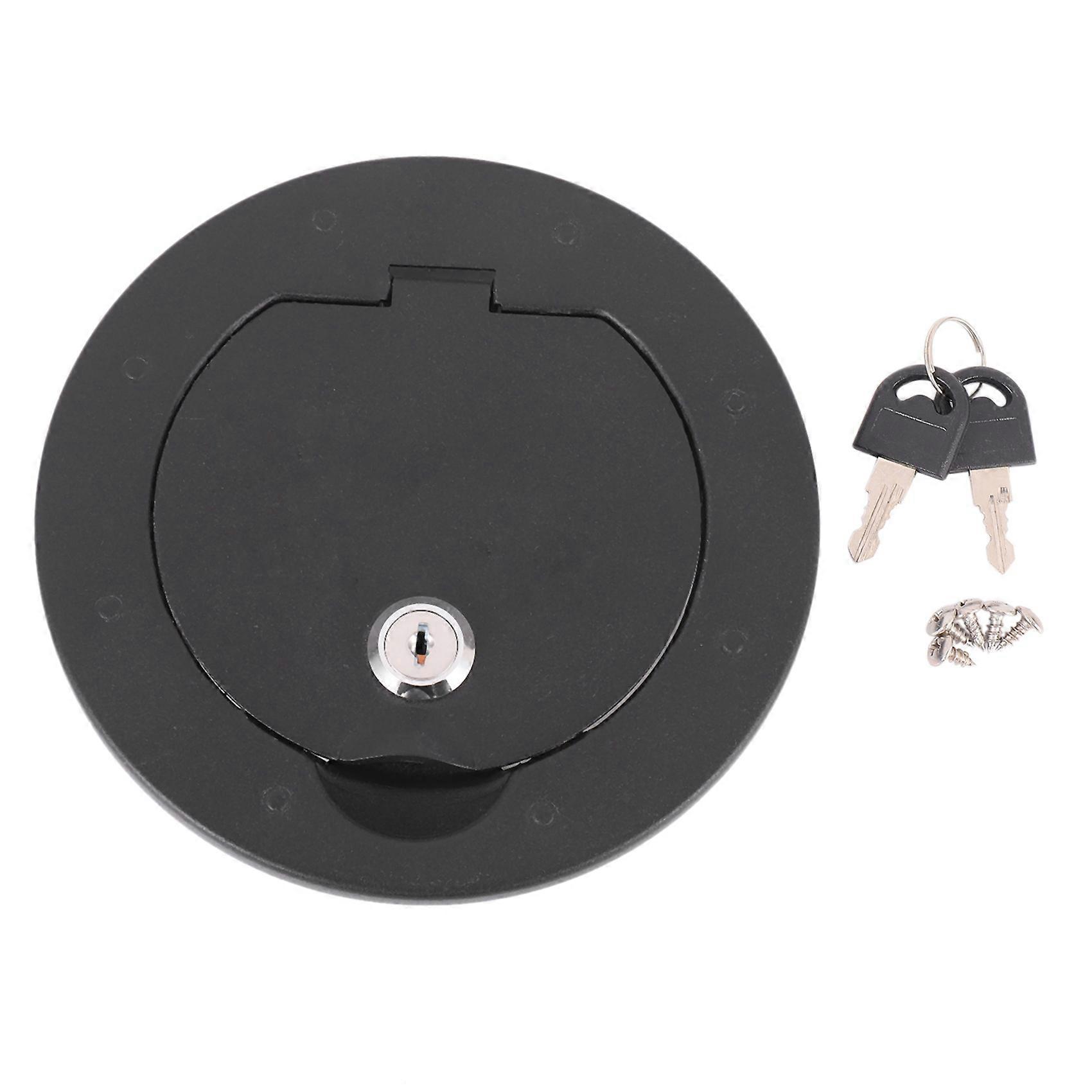 Verbesserter Aluminium-tankdeckel Mit Schloss Für Jeep Wrangler Jk Unlimited Sport Rubicon Sahara 2007-2017 Mit Schloss.