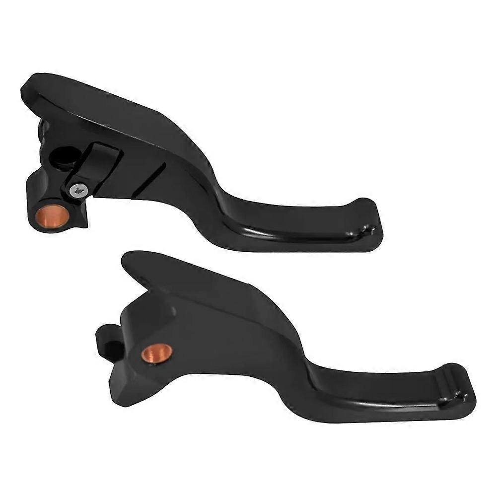 Motorradbrems- Und Kupplungshebel, 3 Finger, Kurz, Für Harley Softail Breakout Fat Boy Low Rider Fxbb 18-24, Schwarz.