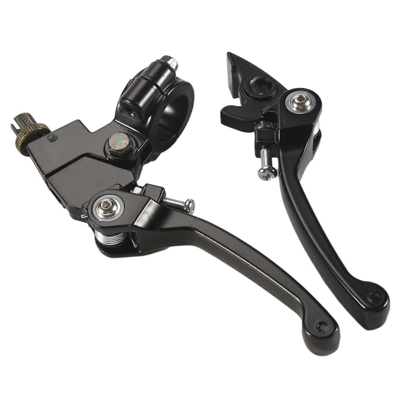 Kupplungs- Und Bremshebel Für 22 Mm (7/8 Zoll) Lenker Für 110ccm, 125ccm, 140ccm, Ttr, Apollo Und 125 Pit Dirt Bike Motorräder, Schwarz.