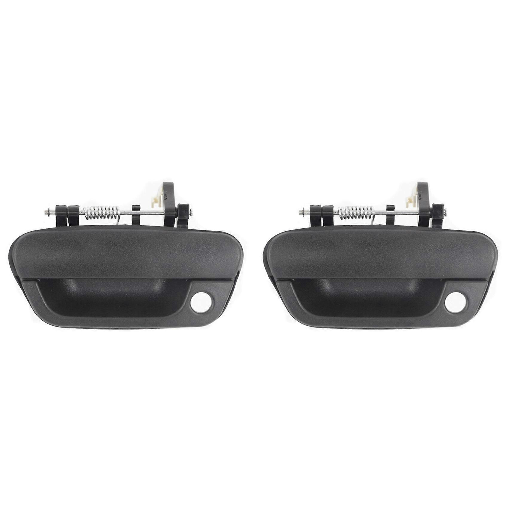 Satz Mit 2 Vorderen Linken Außentürgriffen Für Chevrolet Spark 2013-2015, Schwarz, 95987921