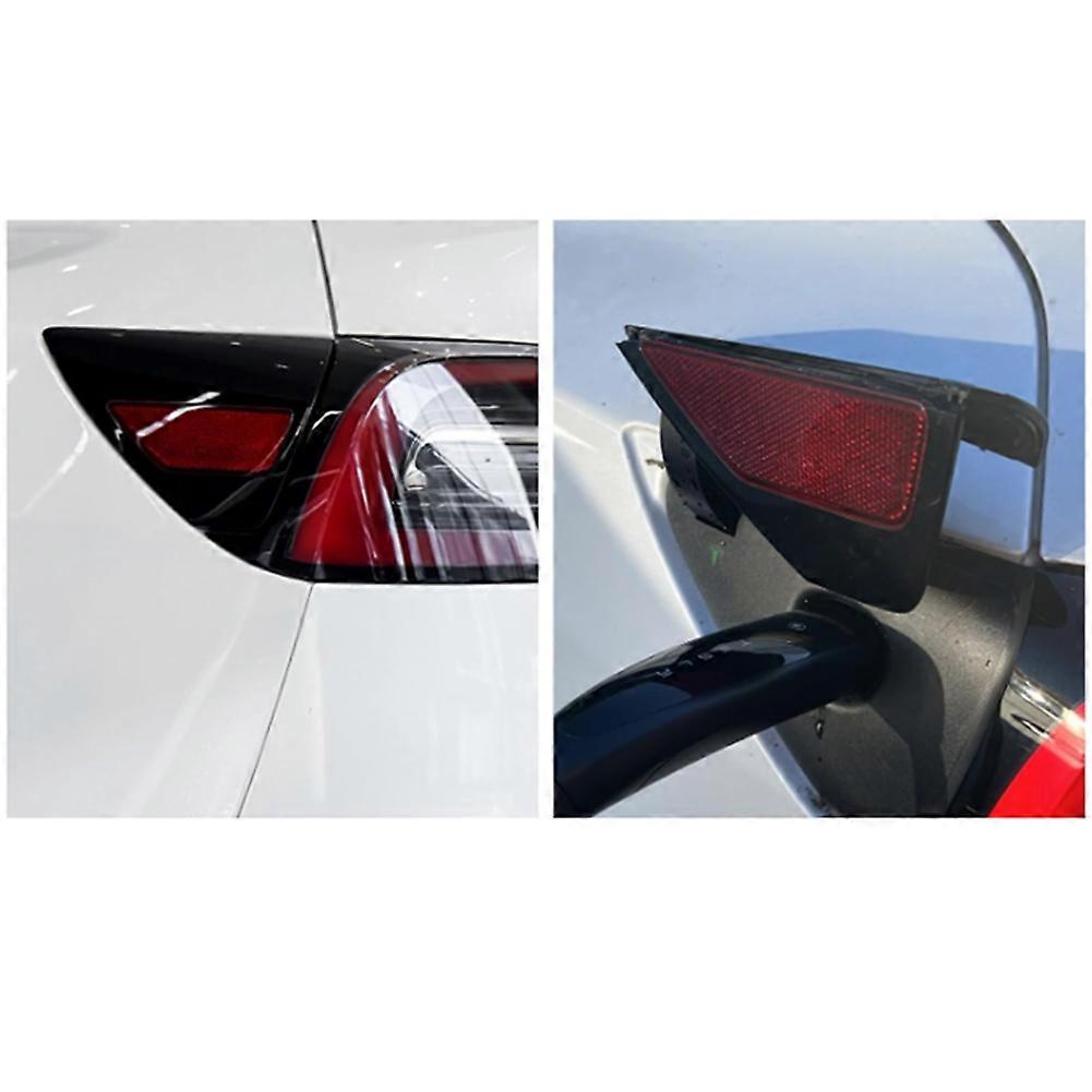 Ladeanschlussabdeckung (links/rechts) 1084854-99-j 1505513-00a 1100781-99-d 1448344-00-b Kompatibel Mit Tesla Model S/x (2 Stück)