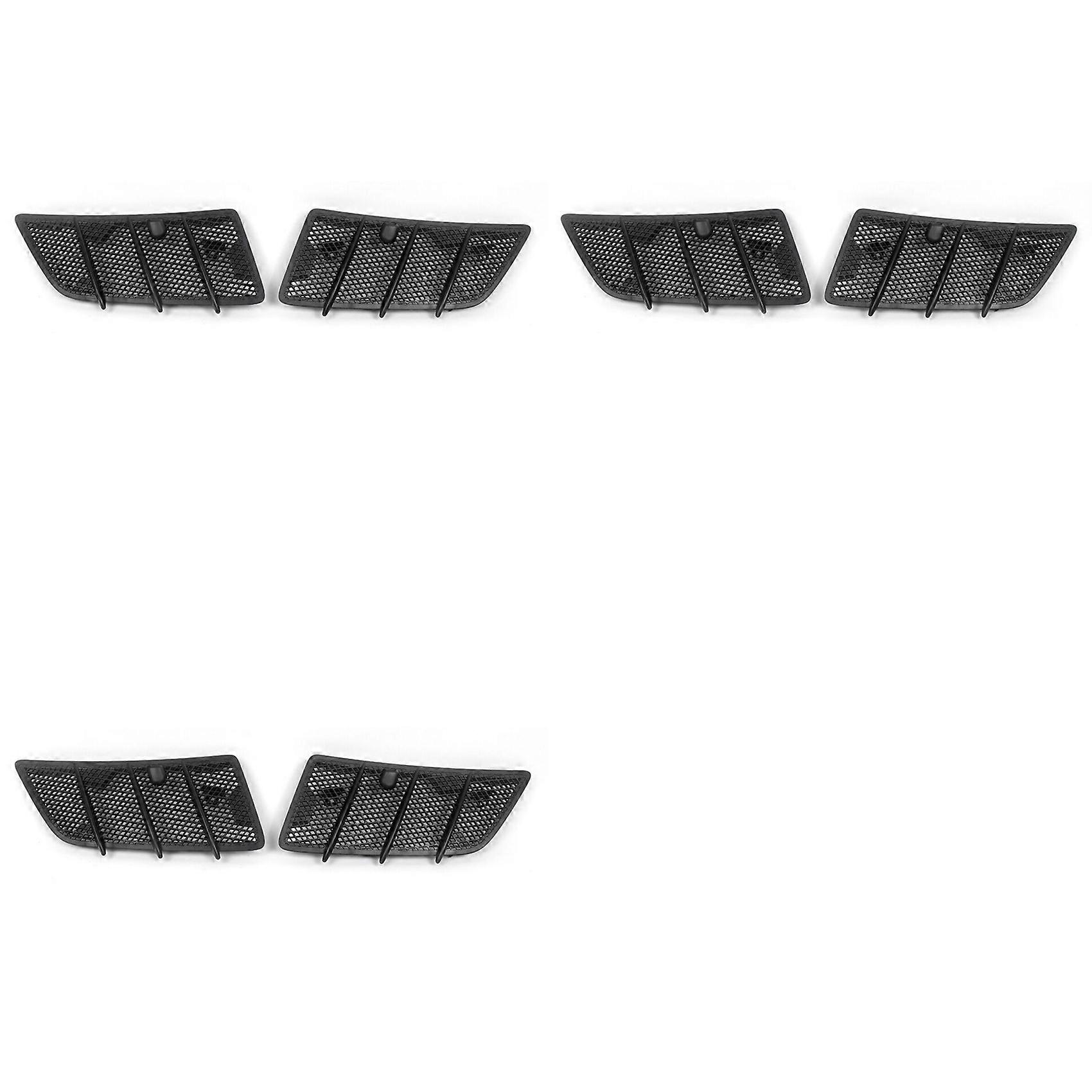 3 Paar Motorhaubenentlüftungen Für Mercedes-benz Ml Gl-klasse W164 2007-2012 Ml320 350 Ml63amg Gl350 (kühlerentlüftungsgitter)