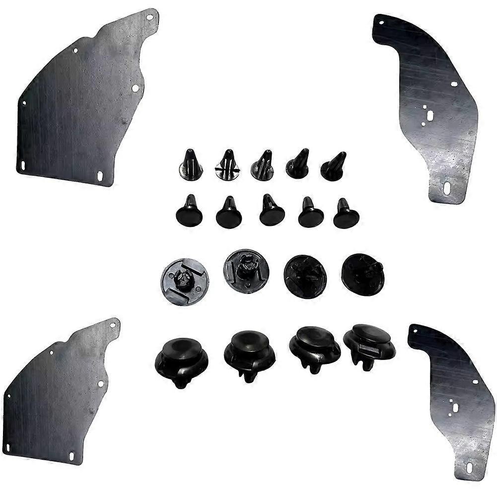 Mn146489 Mn146488 4 Stück Vordere Innere Kotflügel Für Mitsubishi Pajero Sport L200 2007-2017 Abs Schwarzer Radkotflügel