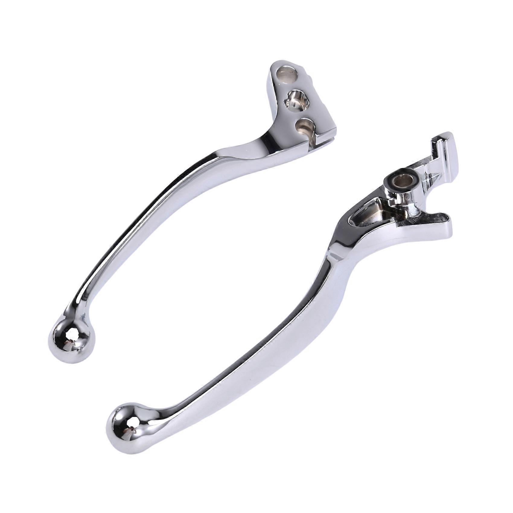 1 Paar Kupplungs- Und Bremshebel Für Honda Shadow 600 750 1100 Vtx1300 Vt1300 Vtx 1988-2013, Verchromte Hebel Mit Totenkopf-design.
