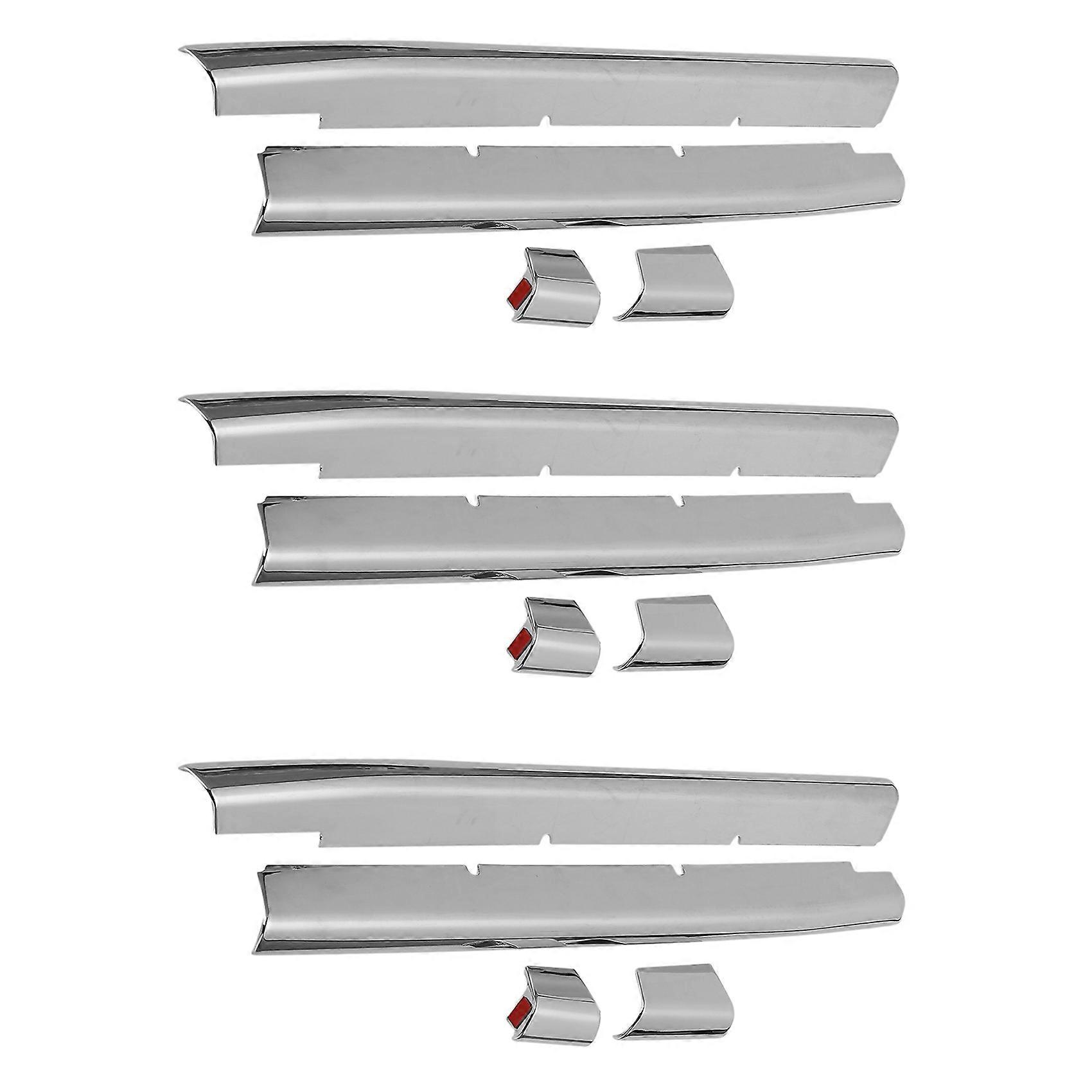 3 Chromzierleisten Für Den Frontgrill Des Suzuki Spacia Custom Mk53s (autozubehör)