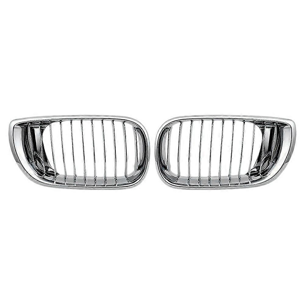 Frontgrill In Chromoptik, Ghost-mask-design, Für Bmw E46 4-türer 2002-2005 51137030545 51137030546