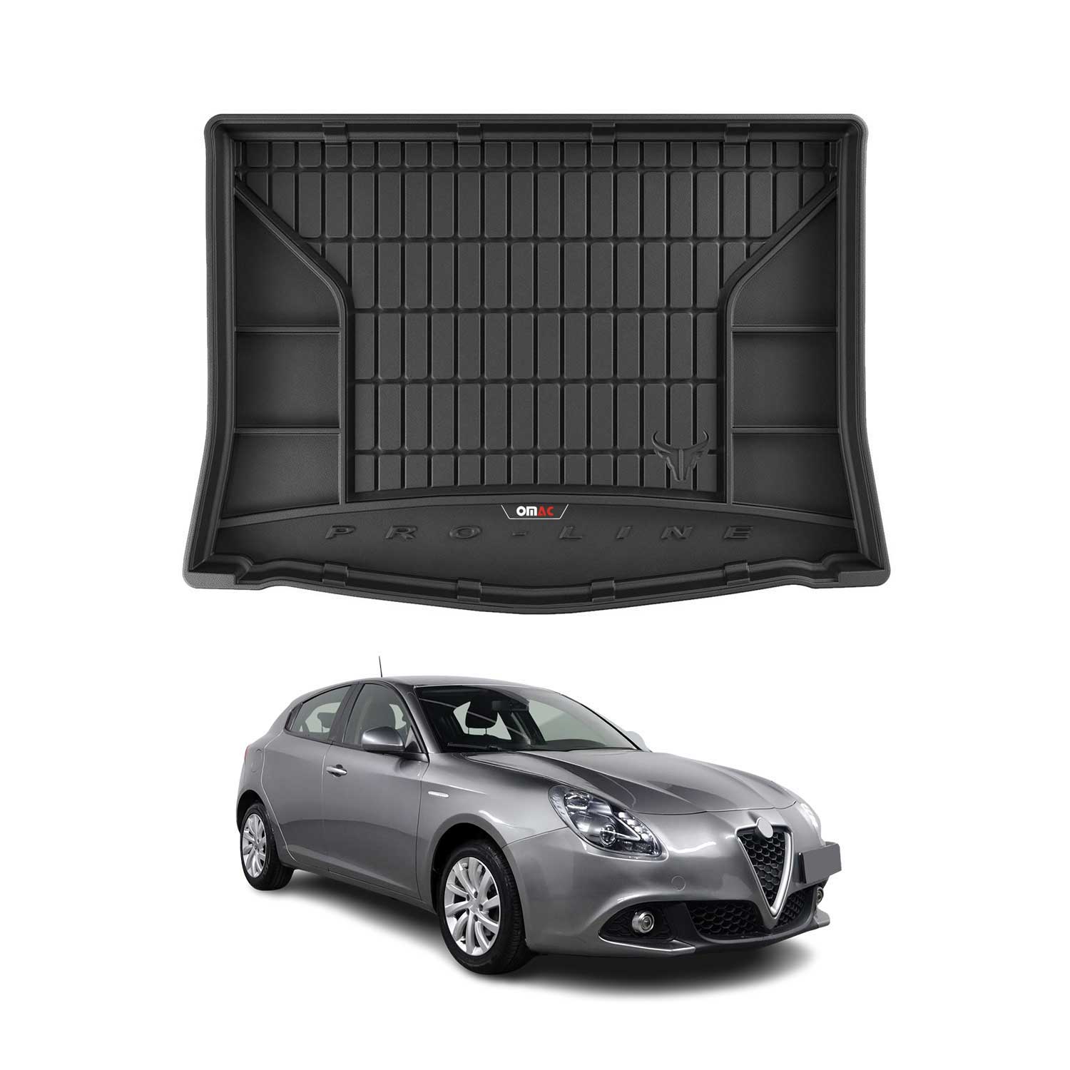 Gummi Kofferraumwanne Für Alfa Romeo Giulietta (940) 2010-2020 Tpe Laderaumwanne