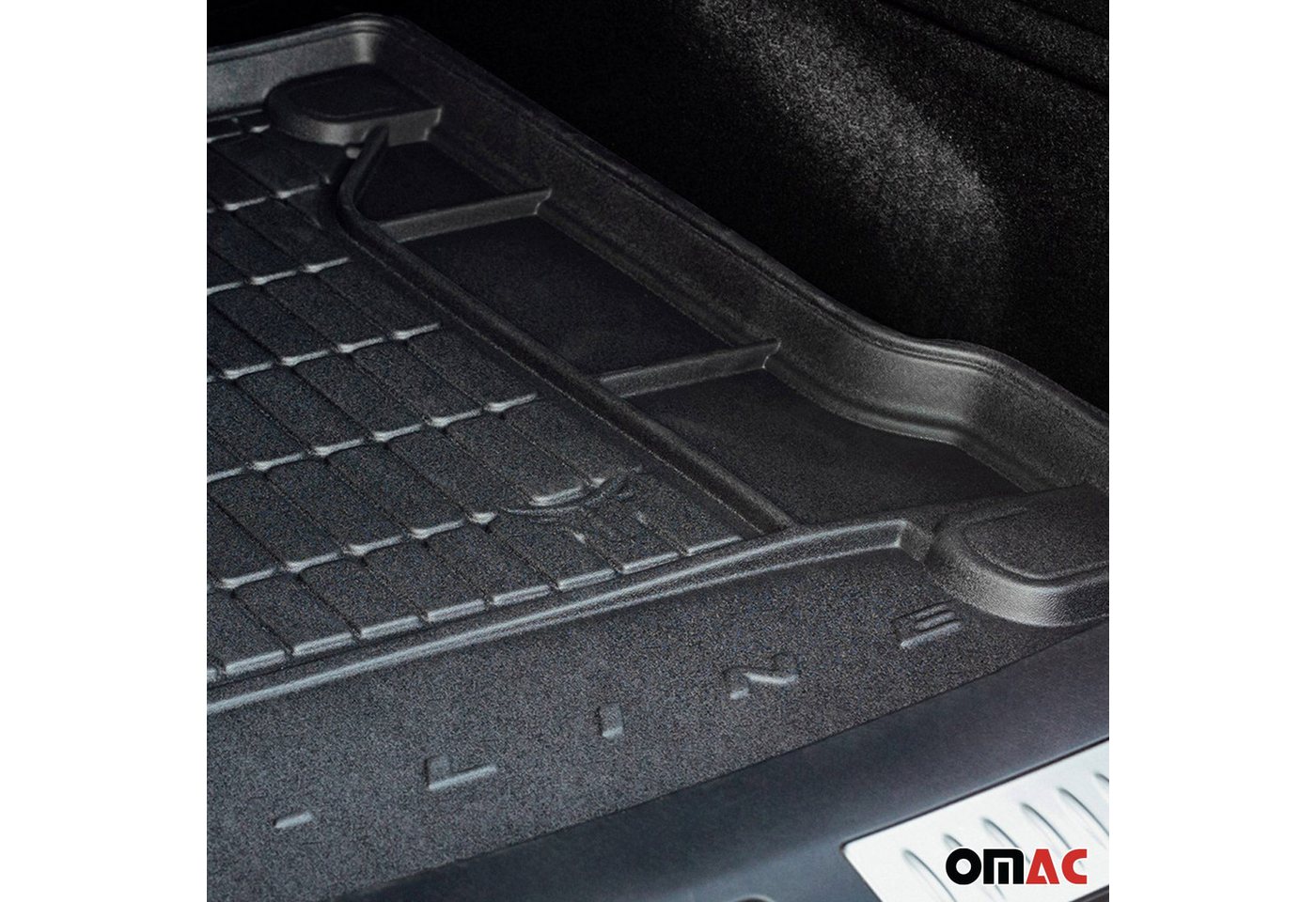 Omac Gummi Kofferraumwanne Für Audi A4 Avant B9 2016-2025 Laderaumwanne Tpe Bild 2