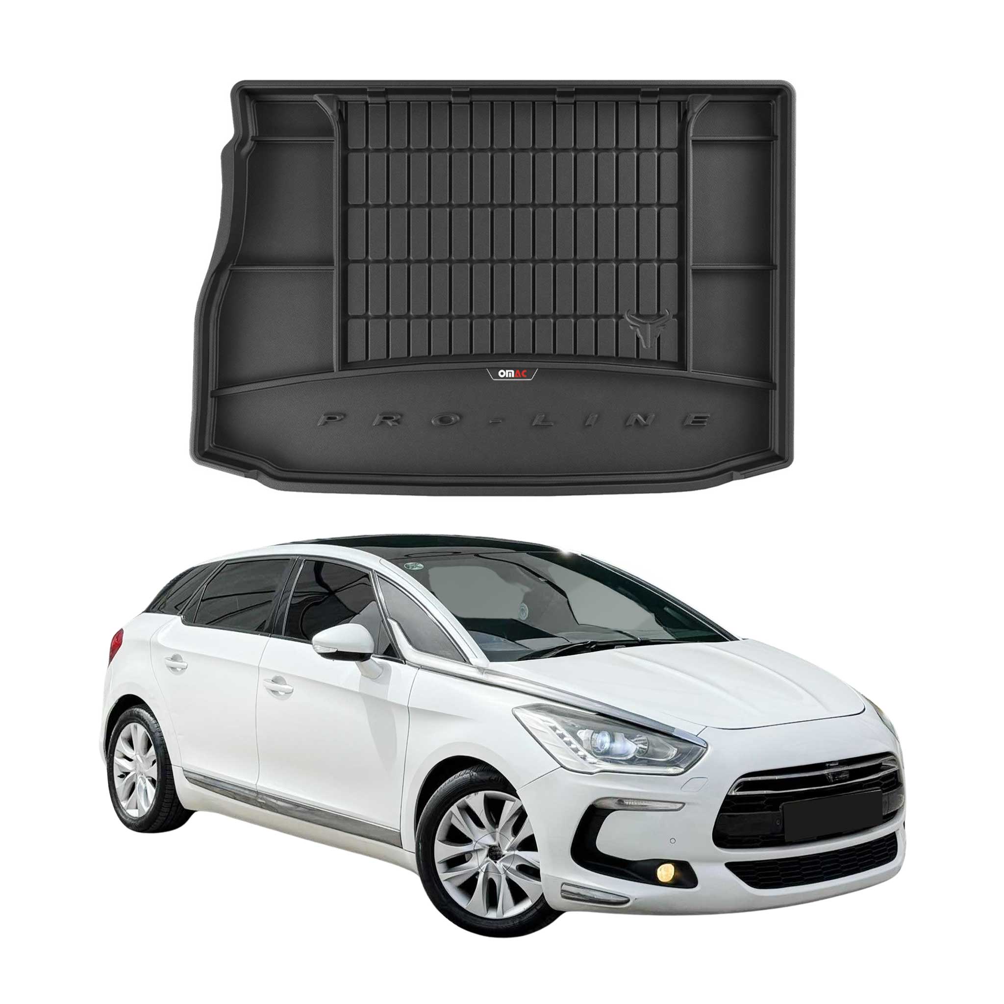 Omac Gummi Kofferraumwanne Für Citroen Ds5 Hybrid 2011-2015 Tpe Laderaumwanne