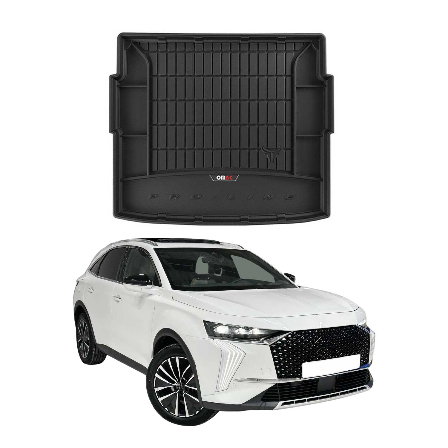 Omac Kofferraumwanne Für Ds7 Crossback / Ds 7 2017-2026 Tpe