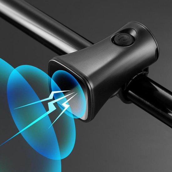 Wiederaufladbare Elektronische Fahrradklingel 120 Db – Mit Einfacher Montage, Für Fahrräder, E-bikes Und Roller