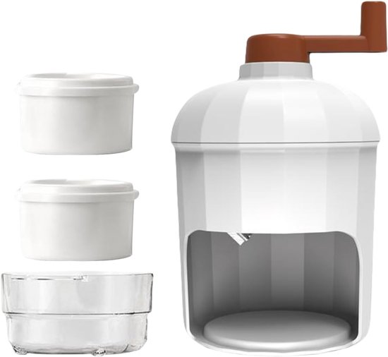 Effizienter, Tragbarer Eisbrecher – Manueller Eiscrusher Mit Behälter Für Smoothies Und Erfrischende Getränke