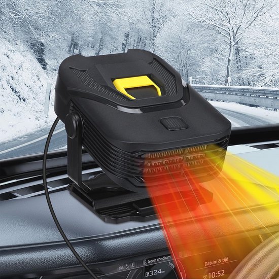 Tragbare 2-in-1-autoheizung Mit 360-grad-drehung Zum Entfeuchten Und Kühlen