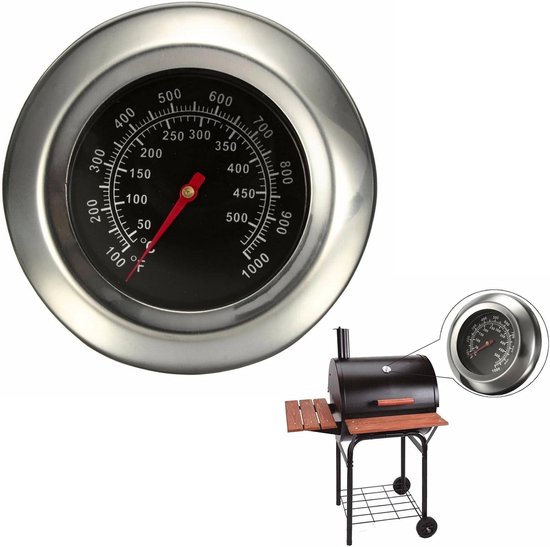 Grillthermometer – Ofenthermometer Aus Edelstahl Mit Großem Messbereich