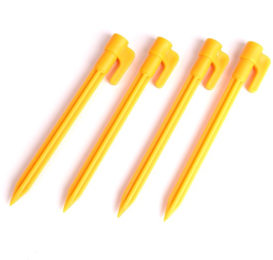 Set Mit 40 Kunststoff-erdankern (14,5 Cm, 8,5 Mm) Für Zelte, Sonnenschirme Und Gartendekoration – Leicht, Langlebig Und Einfach Zu Verwenden