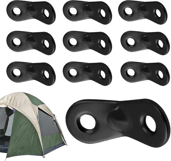 Neun Zeltseilspanner, Seilversteller Aus Aluminium, Campingzubehör, Geeignet Für Zelte, Paracord, Wandern Und Andere Outdoor-aktivitäten.