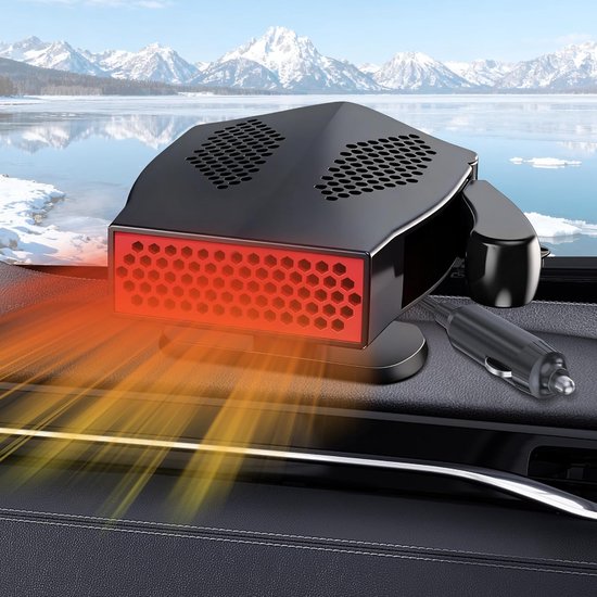 12v Autoheizung - Tragbare Autoheizung/ventilator - Schnelles Entfeuchten Und Enteisen - Geeignet Für Pkw, Suvs, Busse, Wohnmobile Und Lkw