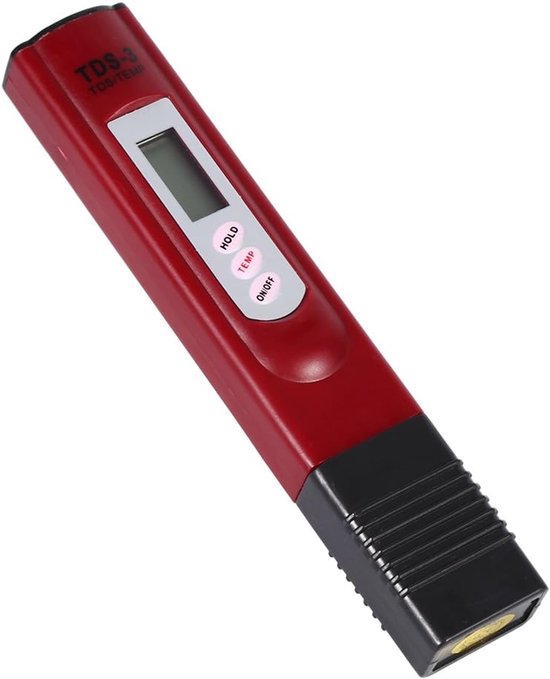 Wasserqualitätsmessgerät Hh Und Dh-wasserhärtemesser 1 Ppm Auflösung Messgenauigkeit Einstellbar Von 0 Bis 9990 Ppm Mit Lcd-display Für Und Rot