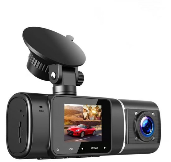 Dashcam Front Und Rückfahrkamera Für Den Innenbereich Mit 32-gb-sd-karte 1080p 1080p-videoaufzeichnung 310 Weitwinkel Nachtsicht Wdr G-sensor Und